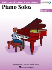 Piano Solos Book 2 - Book with Online Audio Hal Leonard Student Piano Library