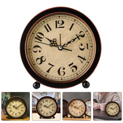 Bedside Table Decor Alarm Clock Premium Quality Mute Various