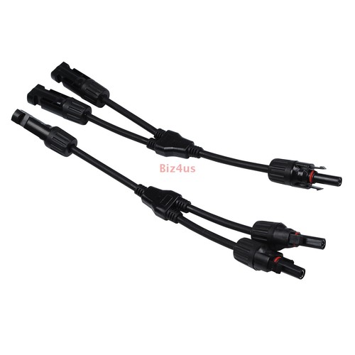 1 par divisor de cable solar impermeable IP67 2Y rama panel solar conector de cable - Imagen 10 de 20