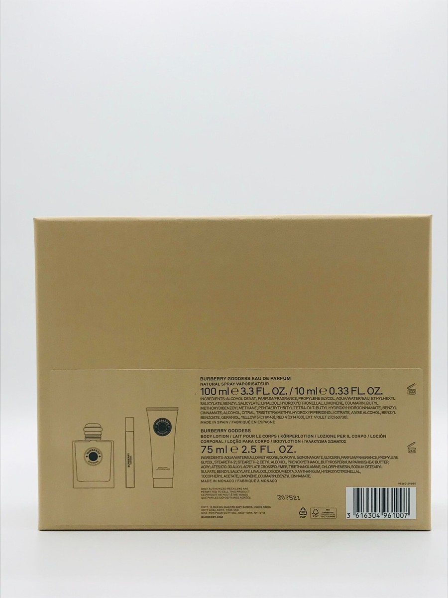 Burberry Goddess オールドパルファム　ボディローションセット Burberry Goddess オールドパルファム ボディローションセット