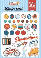Echo Park Decorative Brads-Summer Break