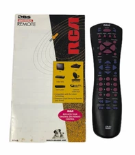 RCA Universal Remote Control D760 with Manual