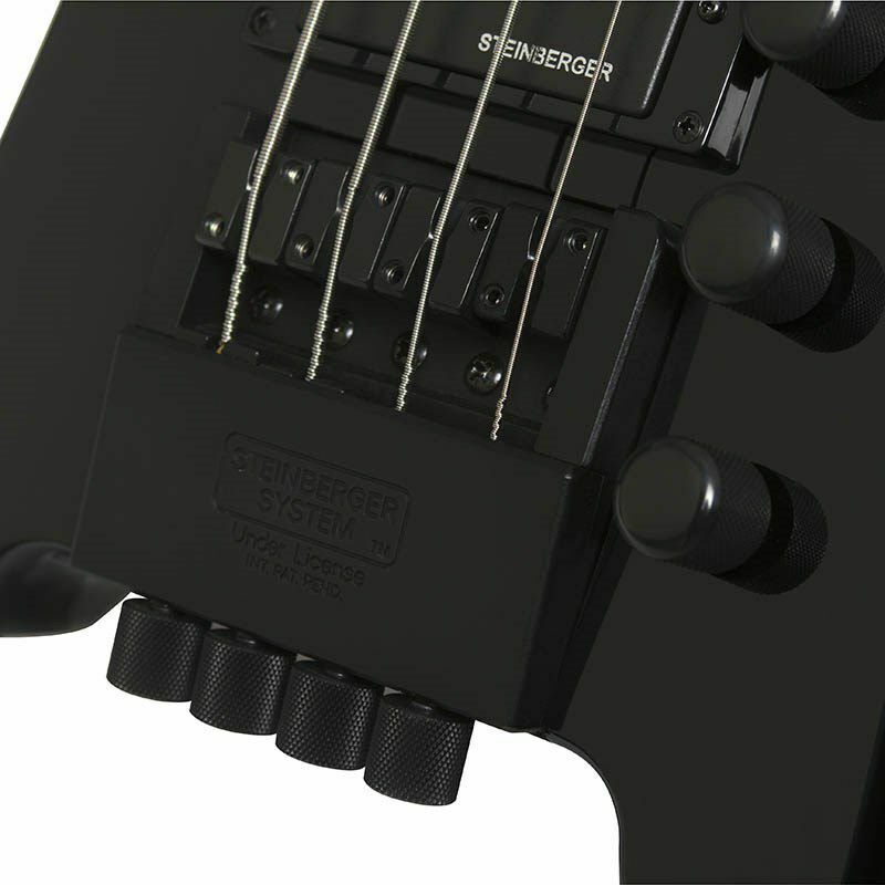 STEINBERGER Spirit Series XT-2 Standard Bass Black Headless Electric Bass Guitar