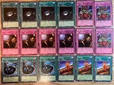 Yugioh! Magic/Trap Card Lot (x64) Lightly Played 