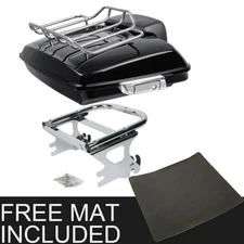 Razor Trunk Top Rack 2 Up Mount Fit For Harley Touring Glide 97-08