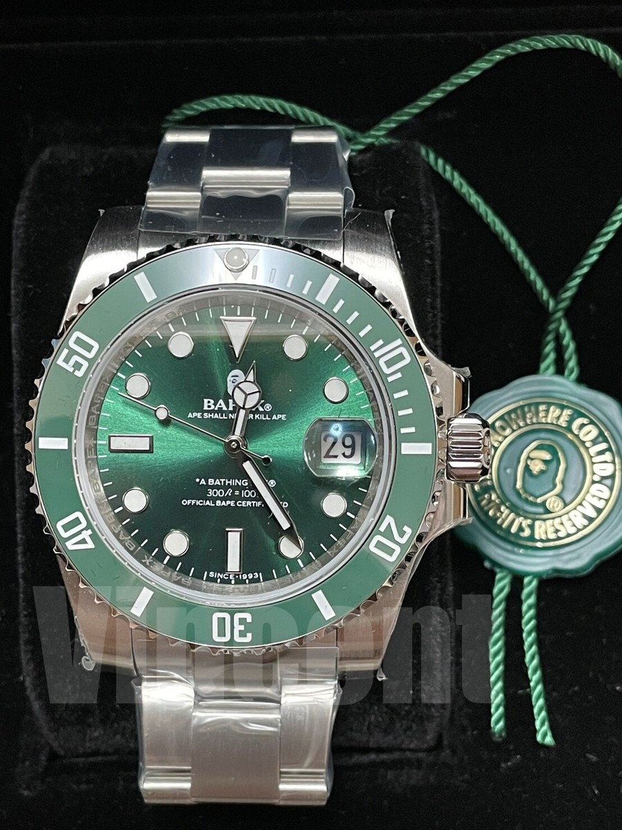 A BATHING APE BAPEX TYPE 1 GREEN 2021 BRAND NEW STYLE