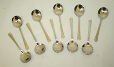 10 x Onieda Dessert Spoons  ~VGC (DEB19)