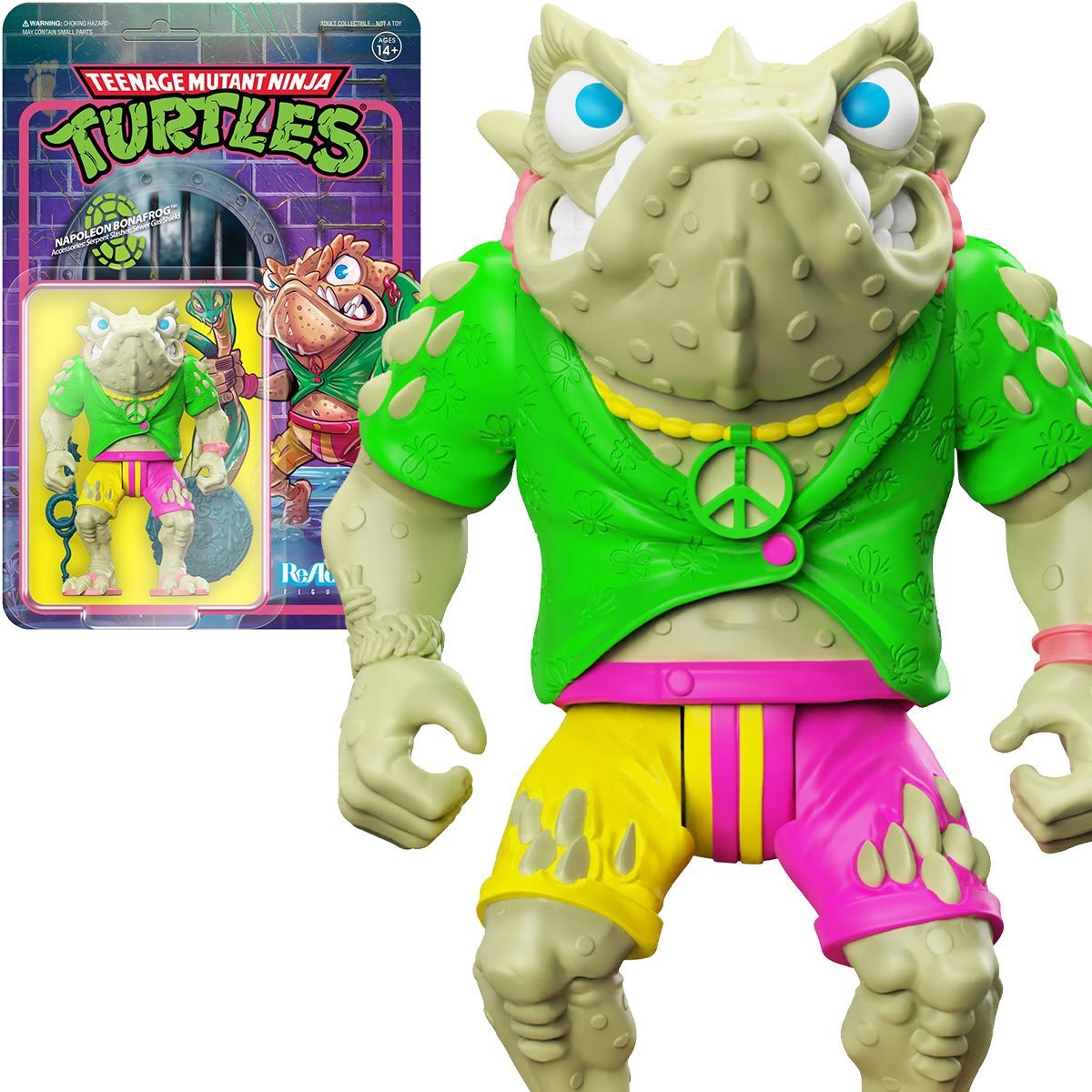 Napoleon Bonafrog TMNT Teenage Mutant Ninja Turtles Super7