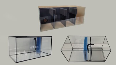 TERRA-NATUR Aquarium Zuchtbecken Gerdkasten Keilbecken Kampffischbecken Aufzucht