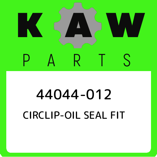 44044-012 Kawasaki Circlip-oil seal fit 44044012, New Genuine OEM