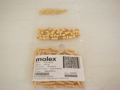 FMS003S102 Koax-Buchsenkontakt - MOLEX 1731120181 D-Sub Kontakt Flanschdose Gold