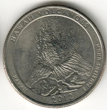 USA - 2012D - Washington ¼ $ - Hawai'i Volcanoes - Low Mintage - #15681