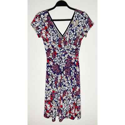 Stich Fix Womens Kaileigh Amandine Faux Wrap Navy Maroon Floral Knit Dress NWT | eBay Stich Fix Womens Kaileigh Amandine Faux Wrap Navy Maroon Floral Knit Dress NWT | eBay