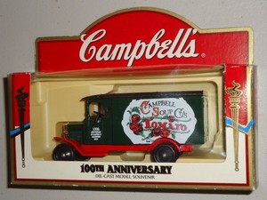 campbells 100th anniversary diecast model souvenir