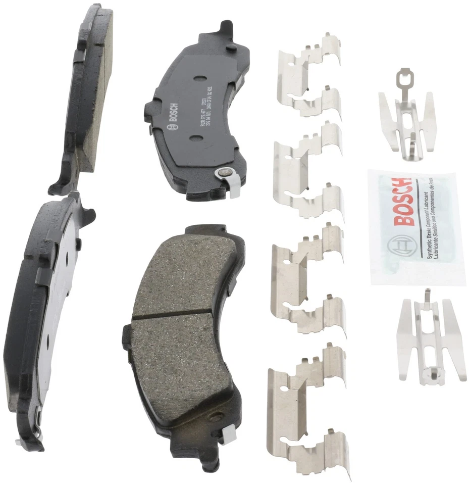 Pastillas de freno traseras de cerámica QuietCast Bosch 2000-2006 para Chevrolet Suburban 1500 Foto 4 de 4