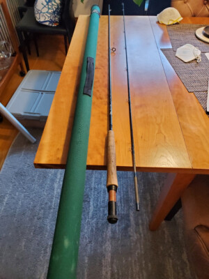 Orvis HLS silver label fly rod 9ft, 2pc, 3.5 oz. 6wt | eBay