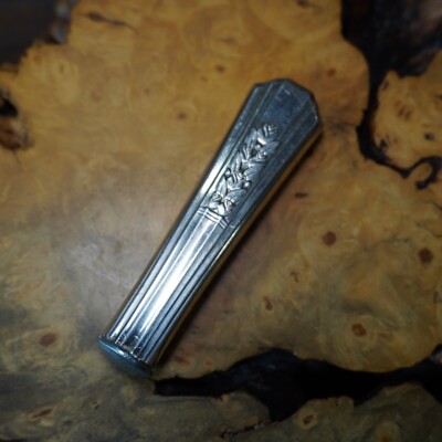 Vintage Silver Plate Pipe Tamper for Smoking Briar and Meerschaum Pipes E