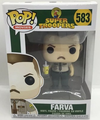 Funko Pop Movies: Super Troopers-Farva Collectible Figure, Multicolor 583 | eBay