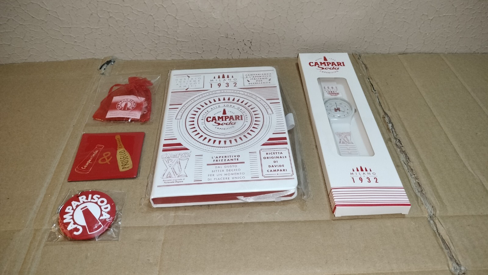 Idea Regalo 5 Gadget Pubblicitari Aperitivo Campari Soda Milano Come Da Foto Vai