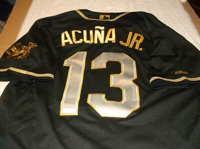 Nike Atlanta Braves ACUÑA JR. ユニフォーム 13番 Atlanta Braves Ronald Acuna Jr #13 Nike White Home 2025