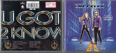 CD KAPELLE aus Katalog U GOT 2 KNOW 1994 BONUS TRACK GIGAMIX