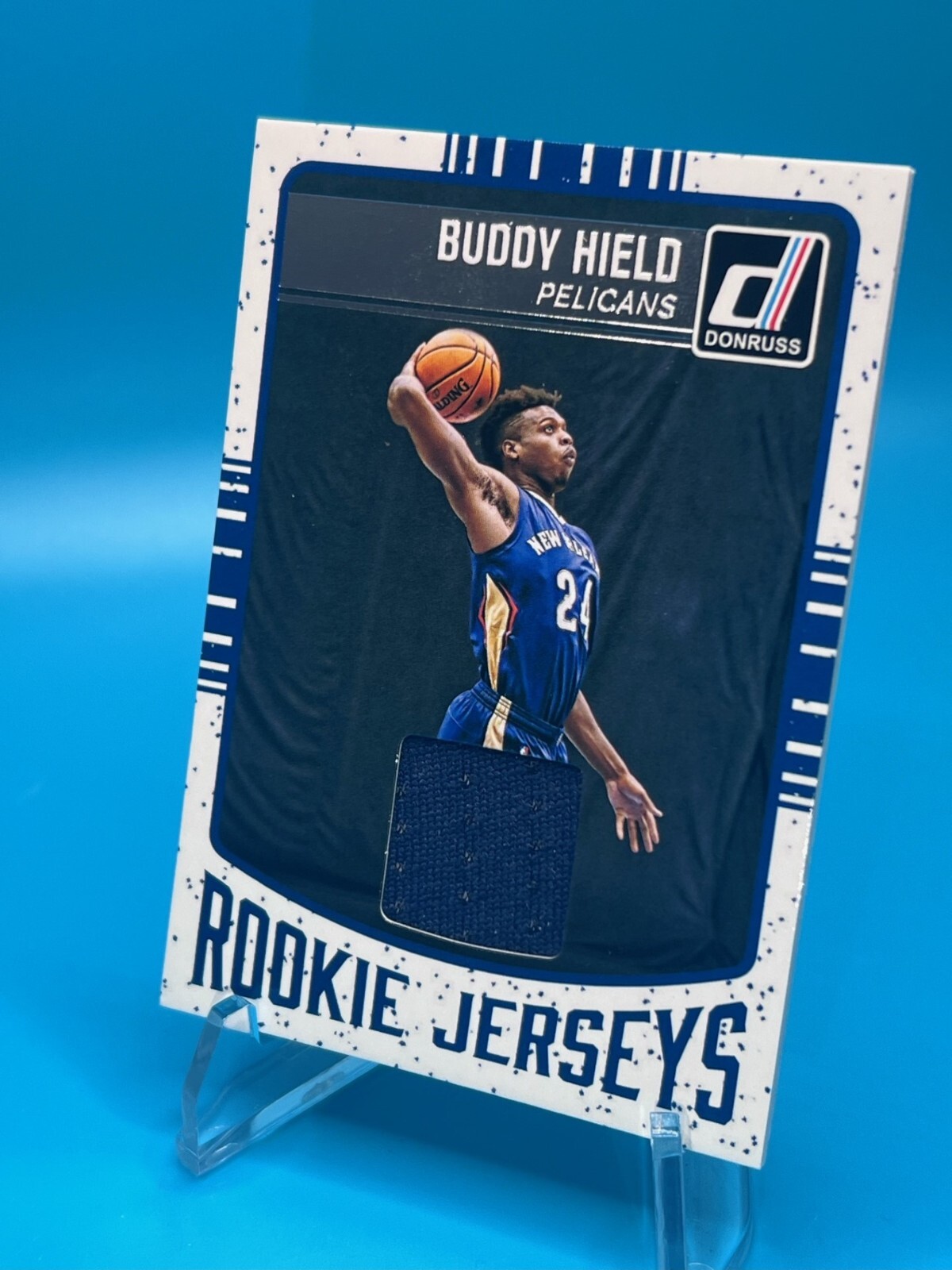 2016-17 Panini Donruss - Rookie Jerseys #72 Buddy Hield (MEM, RC) Pelicans Mint+