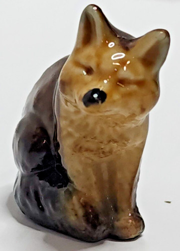RARE Wade Ceramics Whimsey CANADIAN ANIMALS FOX Mint