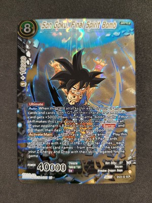 Dragon Ball Super, Son Goku, Final Spirit Bomb, EX23-52 Secret Rare