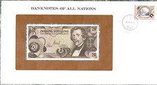 Banknotes of All Nations Austria 20 Shilling 1967 UNC P-142 Birthday J919658P