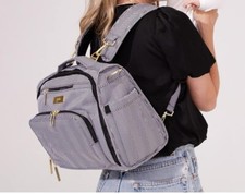 JuJuBe BFF Baby Diaper Bag Backpack Convertible MessengerBag Travel Backpack