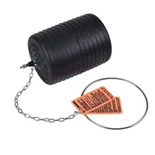 CHERNE 270067 Test Ball Plug, Pneumatic, Size 6 In Free Shipping