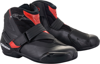 Alpinestars レーシングブーツ 黒/赤 Alpinestars SMX-1R Vented V2 Boots US 10.5 / EU 45 Black/Red | eBay