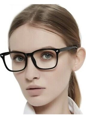 Occi Chiari Reading Anti Blue Light Glasses Black Frame Silver Detail ABL5121BK