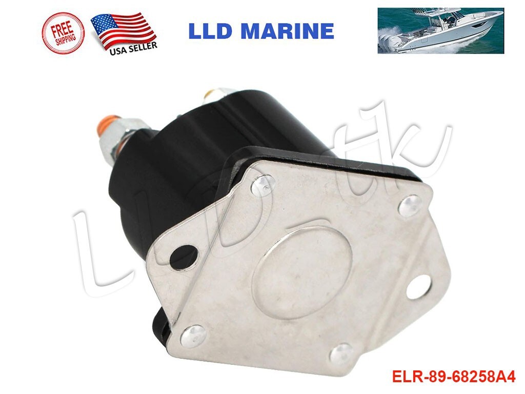 89-68258 89-68258A4 Mercury Mercruiser Marine Starter Solenoid  