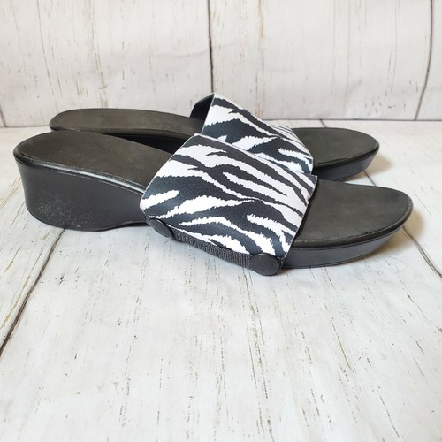 ONESOLE Paisley Swarovski Crystals Comfort Clogs Sandals Womens Shoes Size 6 - 第 6/9 張圖片