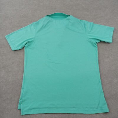 Chemise Fairway & Greene Tech Green Solid – Homme, Taille M, Polyester, Polo/rugby
