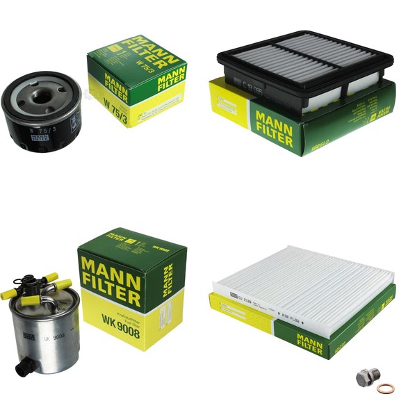 Mann-Filter Inspektionspaket Filterset FüR Suzuki Jimny 1.5 Ddis 4X4 FJ-image