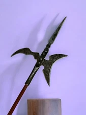 Metal And Wood Halberd Neapolitan Nativity 40 Cm Neapolitan Nativity