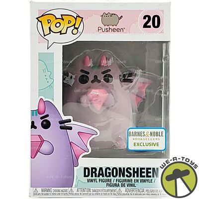 Pusheen激レア！ lot of 2 Pusheen the Cat Gund stuffed animals Grumpy Dragon
