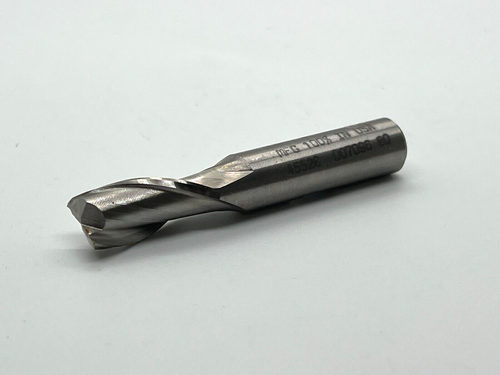 DoAll Carbide End Mill - 1/2" x 1/2" x 1" x 3", 2FL, M-42, 45528 - Picture 2 of 2