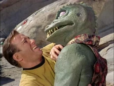 Fridge / Tool Box Magnet Star Trek Captain Kirk and The Gorn #160