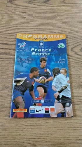 France v Scotland Rugby Union Programmes 1959 - 2015 - Picture 35 of 40