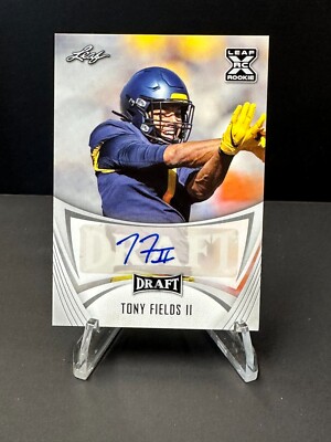 2021 Leaf Draft - Autographs Tony Fields II #BA-TF2 (AU, RC)