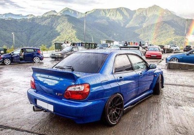 Rear Trunk Spoiler Ducktail Wing For Subaru Impreza Wrx 02 07 Ebay