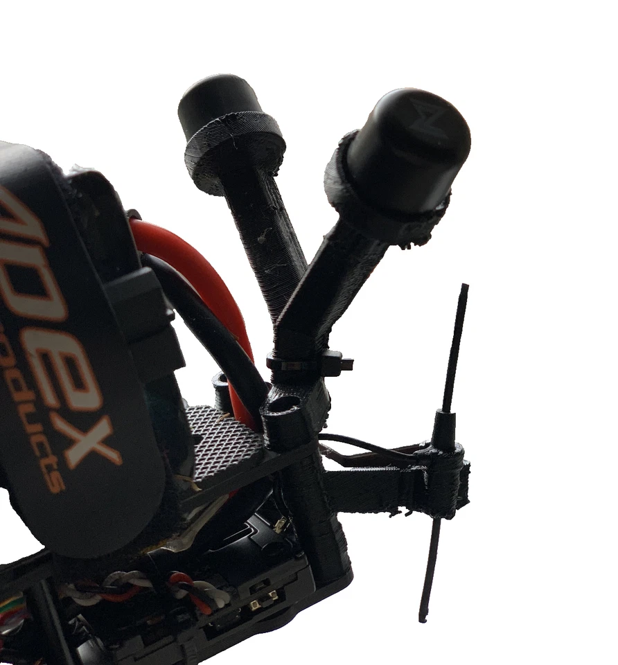 TPU Source Onev5.1 Walksnail Avatar V2 Dual Antenna Optimal 90 Degrees Mount PIF - Image 3 of 4