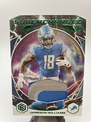 #/10 JAMESON WILLIAMS RC Patch non-auto 2022 Elements Xenon Supercharged SSP