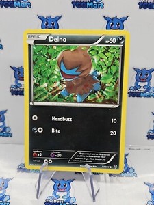 Deino - 77/101 B&W Noble Victories Pokemon LP 