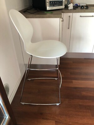 Tris Sgabelli Calligaris Basil Bianco