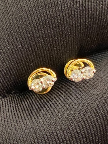 Pendentif Diamant 0,35 Carats Or 18K - Diamant Naturel G/SI1, Excellent Cut, Neuf Avec étiquettes