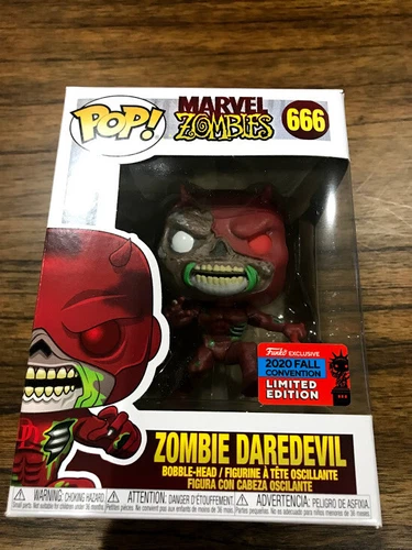 Funko POP! Marvel Zombies Daredevil #666 FALL CONVENTION NYCC 2020 EXCLUSIVE